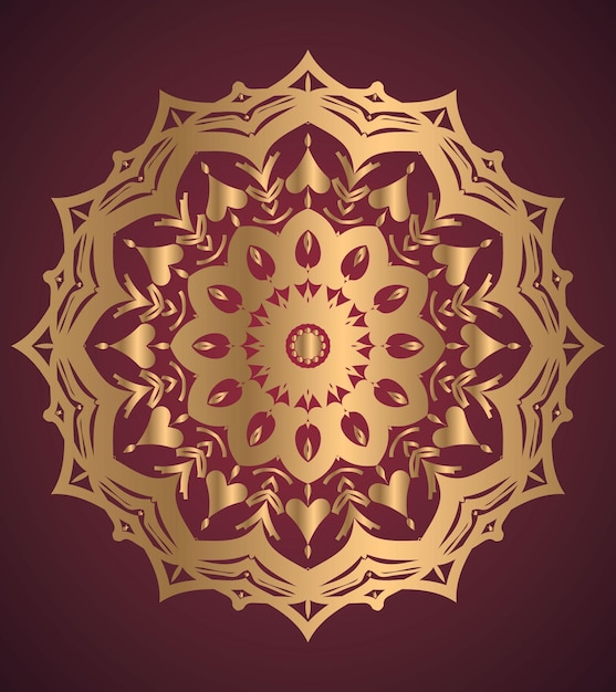 Vector mandala background