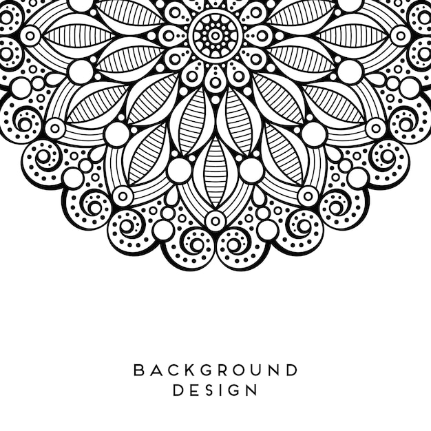 Vector mandala design