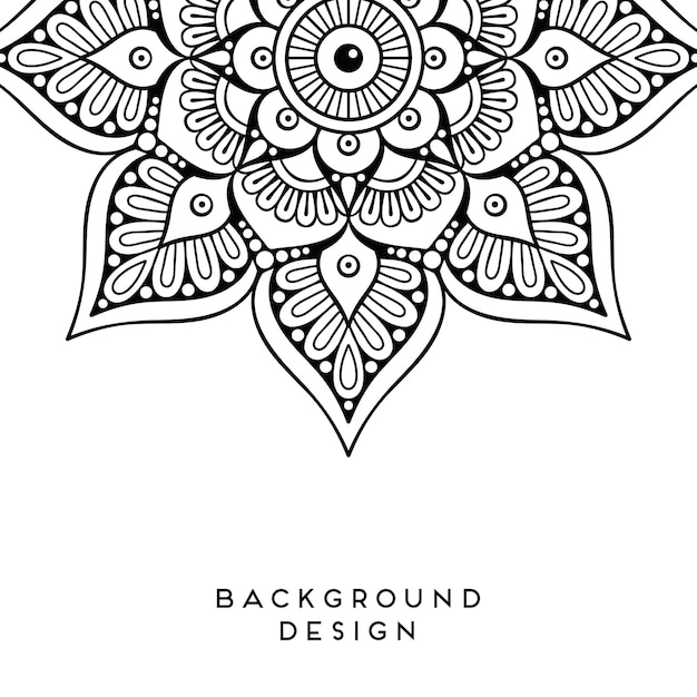 Vector mandala design