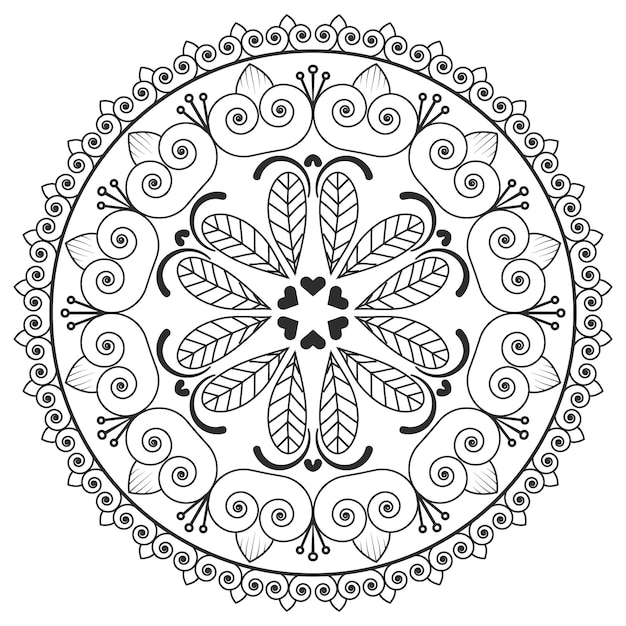 vector mandala design