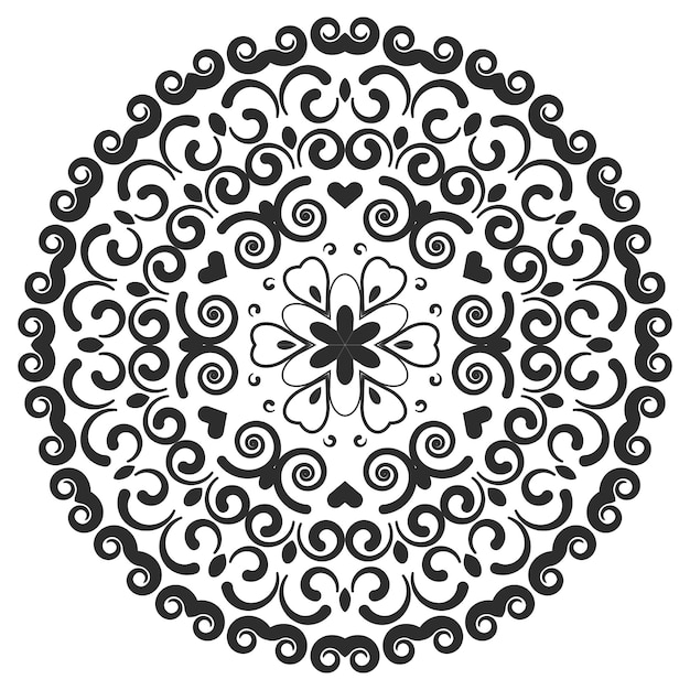 Vector mandala design