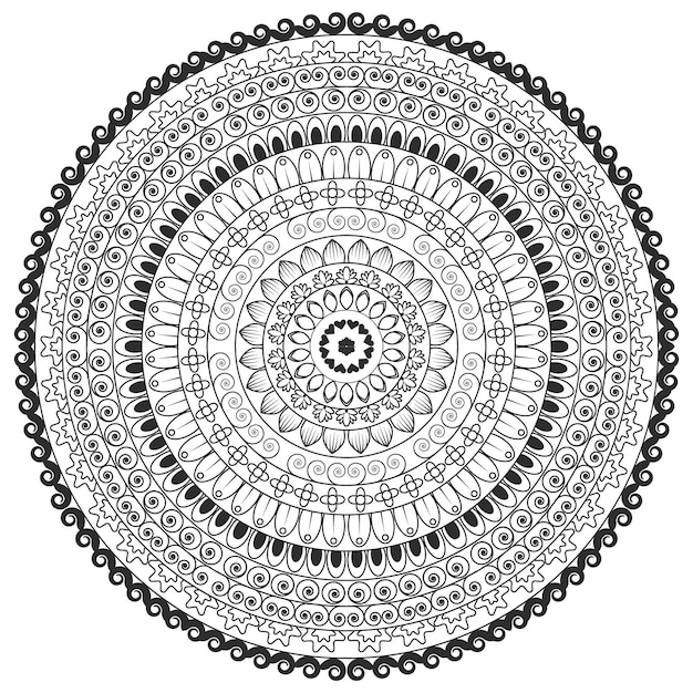 vector mandala design