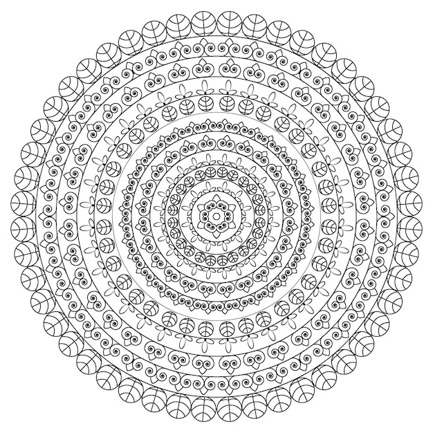 vector mandala design