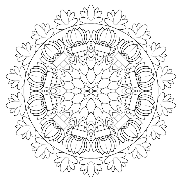 vector mandala design