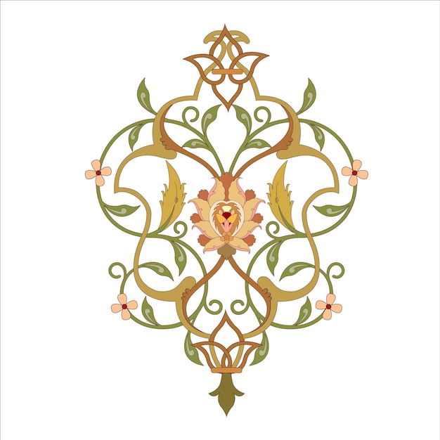 Vector vector mandala frame and border luxury design