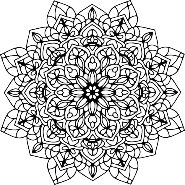 Vector vector mandala mandala bloem