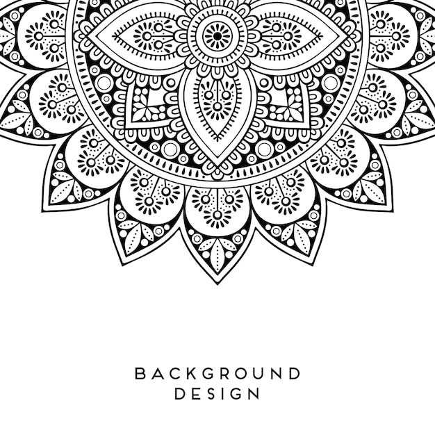 Vector mandala ontwerp