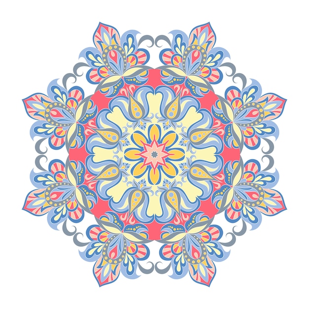 Vector mandala ornament.