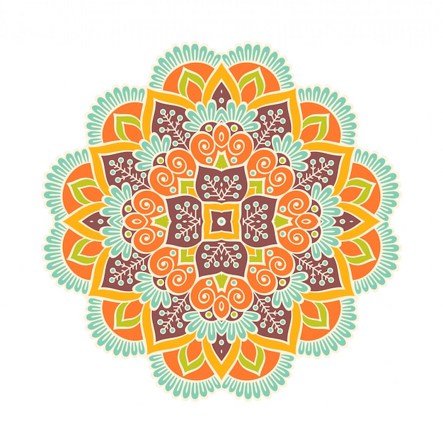 Vettore vector mandala