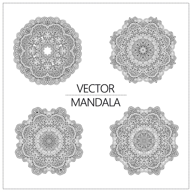 Vector vector mandala