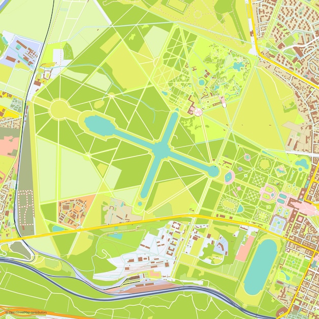 premium-vector-vector-map-of-palace-of-versailles