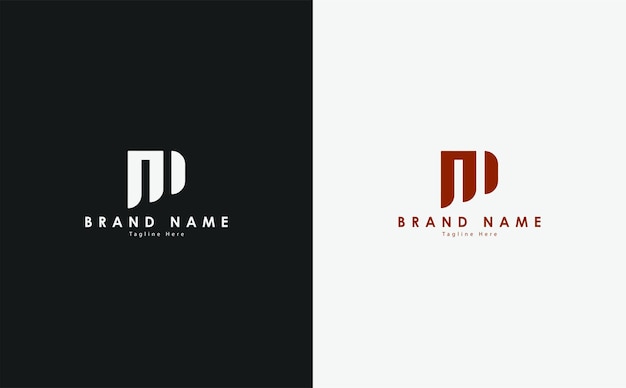 Vector MD Letter Logo Design