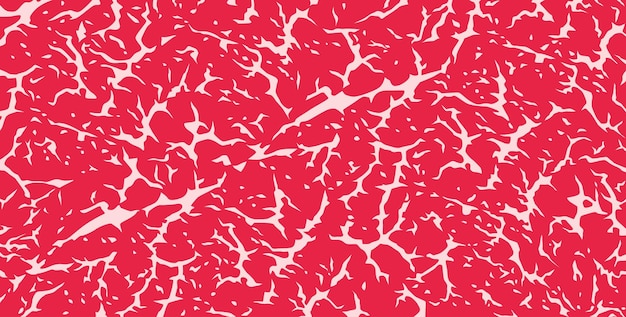 Vector meat background or pattern collection