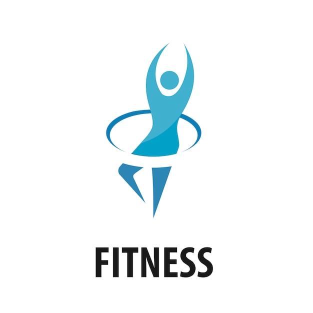 Vector mensen Fitness-logo