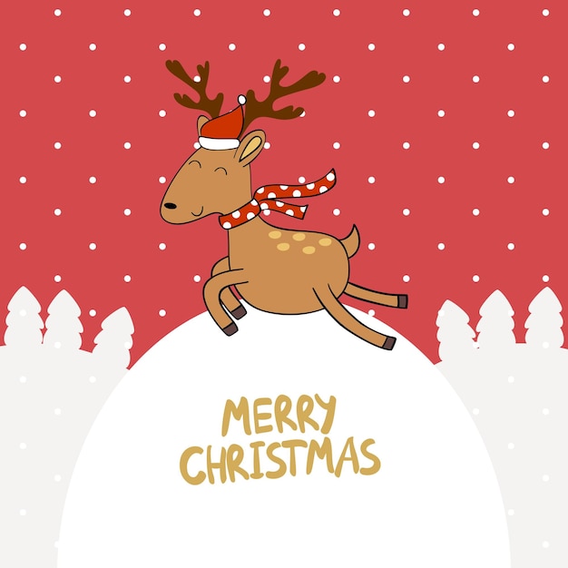 Premium Vector | Vector merry christmas