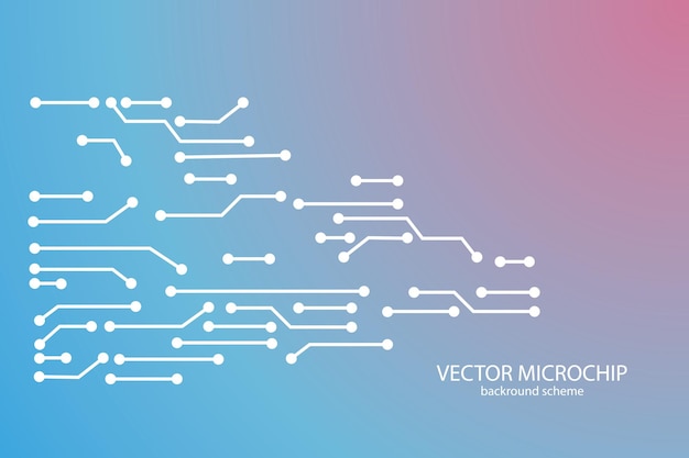 Vector Microchip background