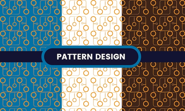 Vector minimal pattern design background