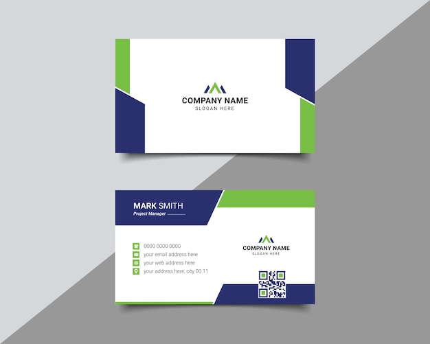 Vector Minimalist Business Card template