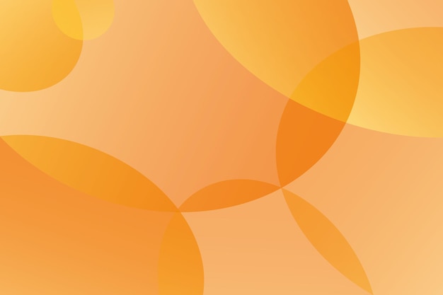 Vector modern abstract fluid orange gradient background design