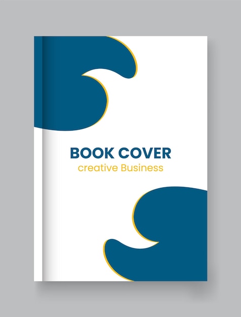 vector modern book cover design and company annual report