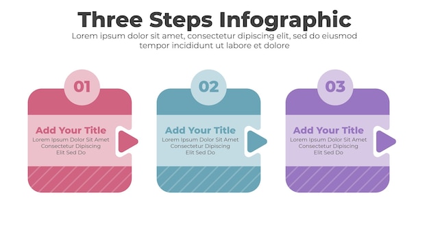 Vector modern business infographic template