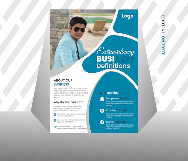 Vector vector modern corporate business flyer stylish professional business flyer creative business flyer