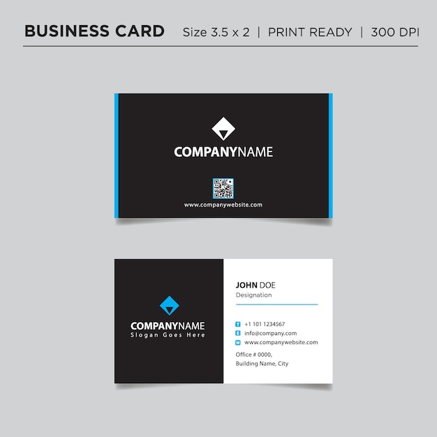 Vector Modern Creative and Clean Business Card Template