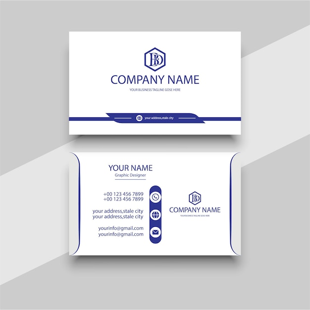 Vector Modern Creative and Clean Business Card Template