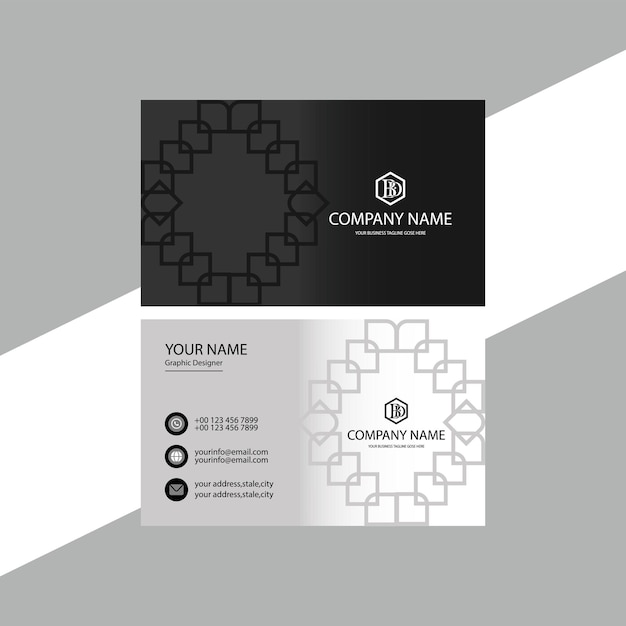 Vector Modern Creative and Clean Business Card Template