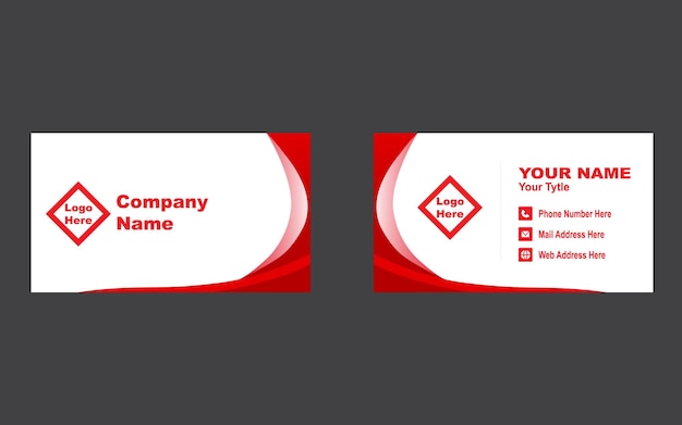 Vector Modern Creative and Clean Business Card Template