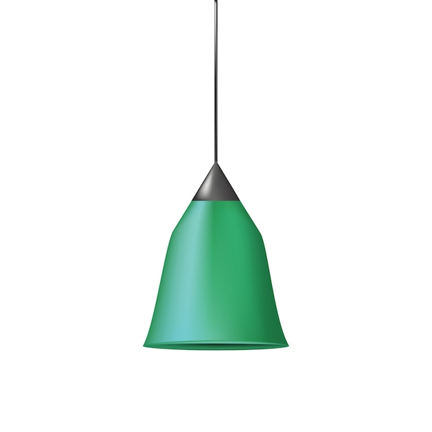 vector modern model van pleisterwerk kroonluchter lamp