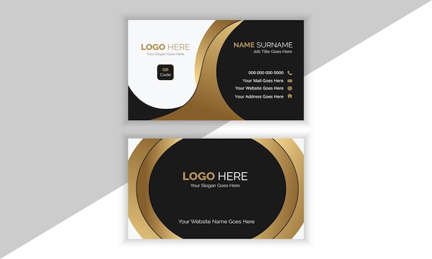 Vector Modern and professional Business Card Design