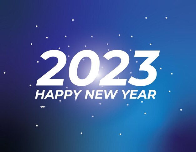 vector modern style 2023 new year eve festive background