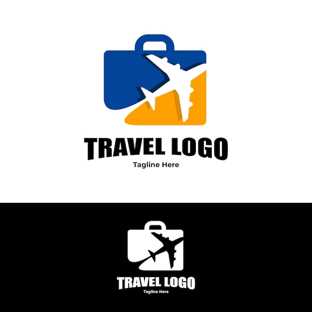 vector modern travel logo