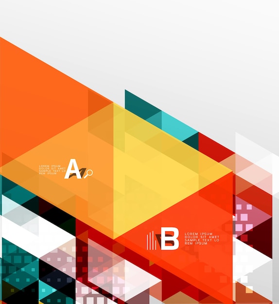 Vector moderne abstracte achtergrond