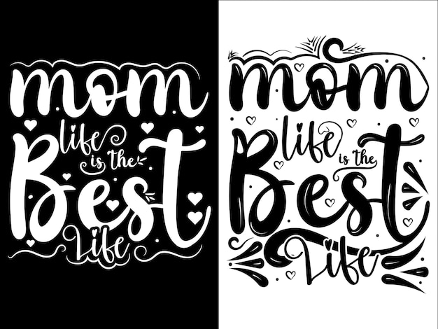 Vector mom svg design bundle mom typography t-shirt design bundle