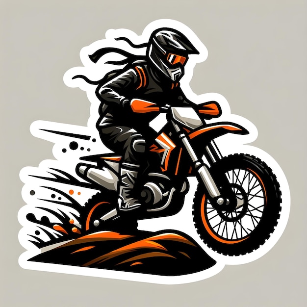 vector motor bike logo