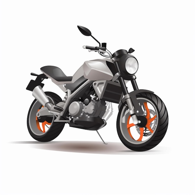 ベクトルオートバイイラストバイク車両モーターバイクスポーツ輸送スピードデザイン