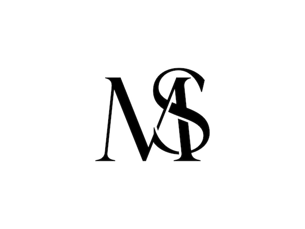 vector MS SM logo