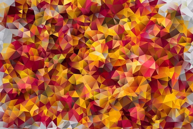 Fondo astratto multicolore di vettore dei triangoli geometrici di effetto