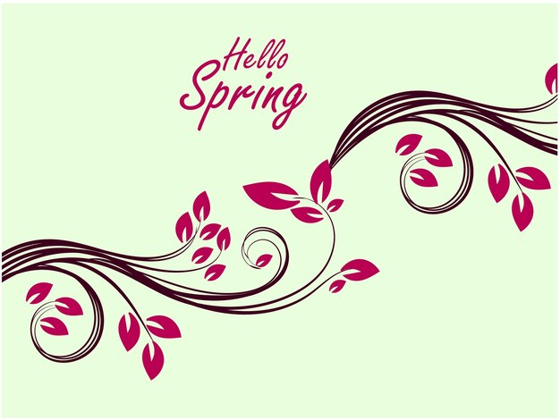 Vector vector multicolored spring sale in paper style