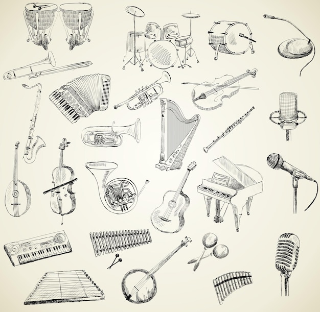 Vector musical instruments