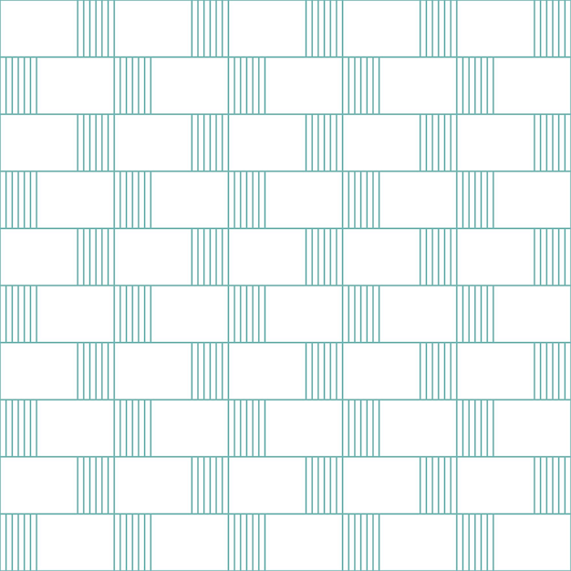 Vector naadloos patroon met blauwe verticale en horizontale strepen Minimalistische geometrische print