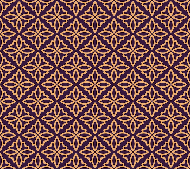 Vector naadloos patroon Moderne stijlvolle abstracte textuur Herhalende geometrische lineaire tegels patroon achtergrond