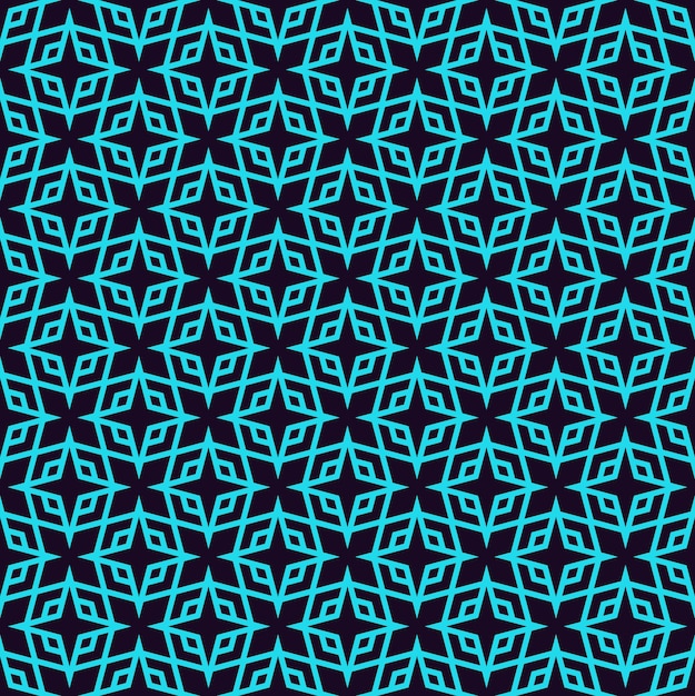 Vector naadloos patroon Moderne stijlvolle lineaire textuur Herhalende geometrische tegels met lijnelementen
