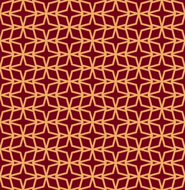 Vector vector naadloos patroon moderne stijlvolle textuur geometrisch gestreept ornament luxe lineair patroon