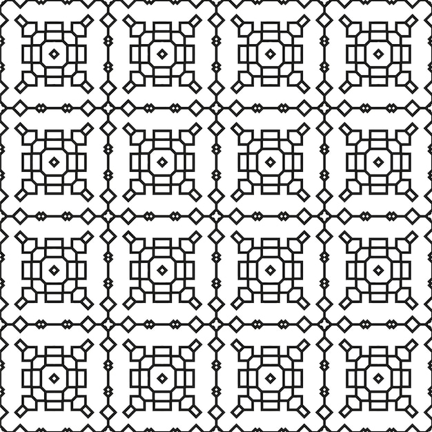 Vector naadloos patroon. moderne stijlvolle textuur. herhalende geometrische tegels met zeshoekige elementen