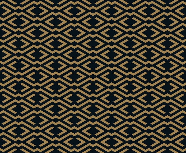Vector naadloos patroon Moderne stijlvolle textuur Herhalende geometrische tegels van gestreepte elementen