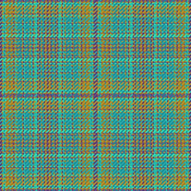 Vector naadloze check textuur textiel stof geruite patroon tartan achtergrond