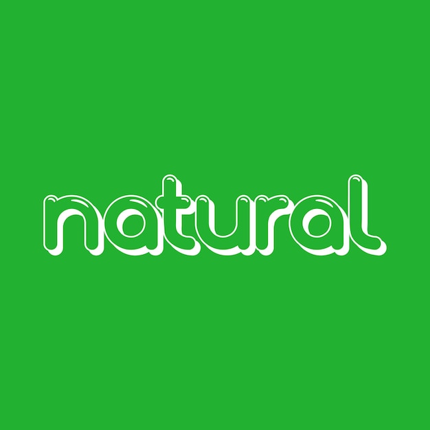 Vector Natural Text